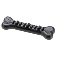 Жевательная игрушка для собак, кость, наполняется кусочками Ferplast Smile Bone M Black
