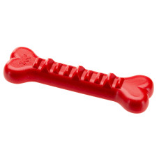 Жевательная игрушка для собак, кость, наполняется кусочками Ferplast Smile Bone L Red