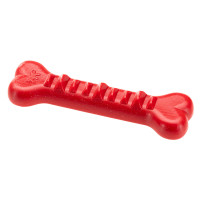 Жувальна іграшка для собак, кістка, наповнюється шматочками Ferplast Smile Bone M Red