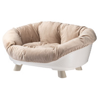 Приподнятая лежанка для собак и кошек Ferplast Sofa’ Throne 6 White