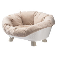 Приподнятая лежанка для собак и кошек Ferplast Sofa’ Throne 4 White