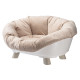 Піднята лежанка для собак та кішок Ferplast Sofa’ Throne 4 White