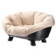 Піднесена лежанка для собак та кішок Ferplast Sofa' Throne 4 Black