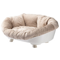 Приподнятая лежанка для собак и кошек Ferplast Sofa’ Throne 8 White