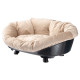 Піднесена лежанка для собак та кішок Ferplast Sofa' Throne 8 Black