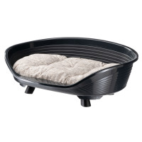 Приподнятая лежанка для собак и кошек Ferplast Throne 8 Black