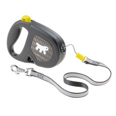 Повідець Ferplast Flippy One Reflex Tape S Yellow, для собак, світловідбивний, висувний