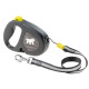 Повідець Ferplast Flippy One Reflex Cord M Yellow, для собак, світловідбивний, висувний 