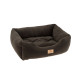 М'яка софа для котів та собак Ferplast Coccolo Microfleece 50 Black