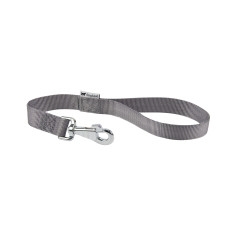Короткий нейлоновий повідець для собак Ferplast Club GM25/45 Grey