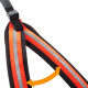 Ергономічна світловідбивна шлейка для собак Ferplast Agile Reflex 8 Orange
