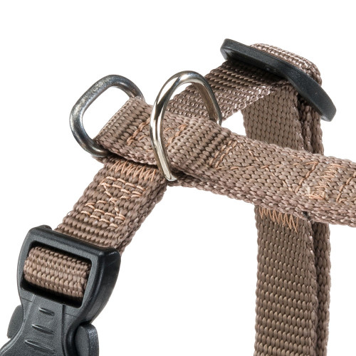 Регульована шлейка для собак, що захищає від втечі Ferplast Brave P S Brown