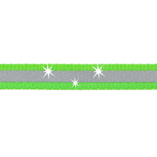Повідець Ferplast Flippy One Reflex Cord M Green, для собак, світловідбивний, висувний 
