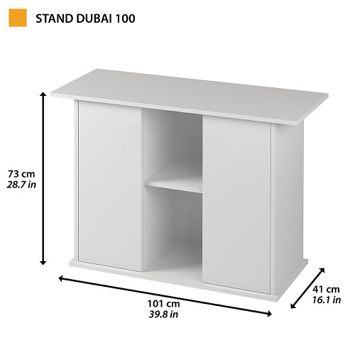 Тумба для стеклянного аквариума Ferplat Stand Dubai 100 Black
