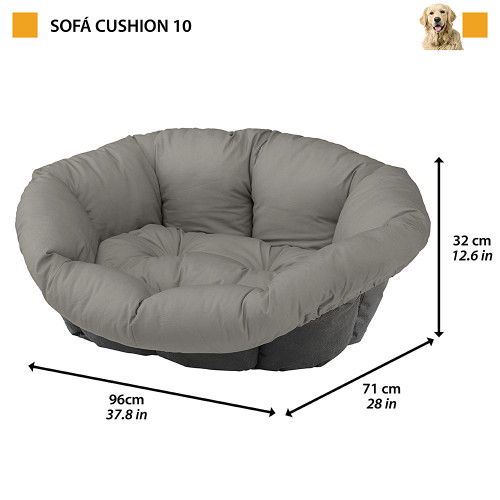 Х/б подушка с подкладкой для лежаков для собак Ferplast Siesta Deluxe 10