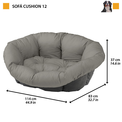 Х/б подушка с подкладкой для лежаков для собак Ferplast Siesta Deluxe 12