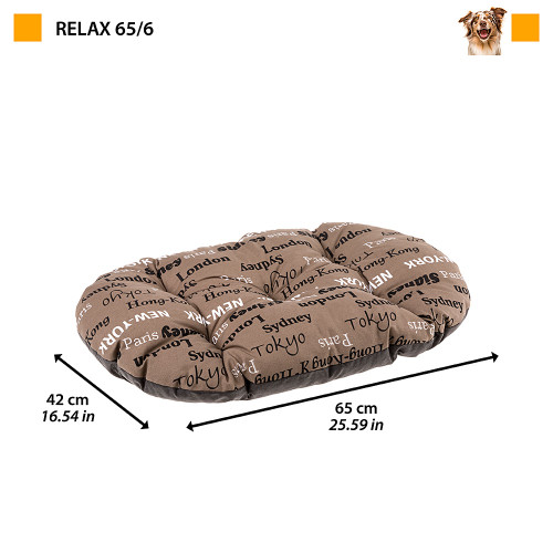Подушка з бавовни для собак і кішок Ferplast Relax C 65/6