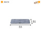 Матрас из технологичной ткани для собак Ferplast Jolly 65 Grey