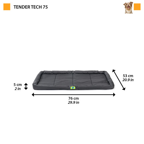 Матрац для собак із технологічної тканини Ferplast Tender Tech 75