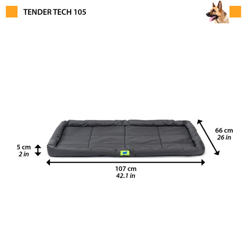 Матрац для собак із технологічної тканини Ferplast Tender Tech 105