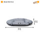 Подушка для собак та кішок Ferplast Relax 55/4 Tech Grey