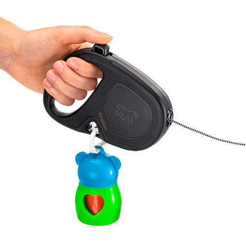 Рулетка Ferplast Flippy One Cord S Grey для собак со шнуром