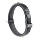 Шкіряний нашийник для собак Ferplast Giotto Luxor Black C25/44