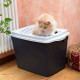 Закрытый туалет Ferplast Jumpy для кошек с верхним входом