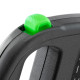 Повідець Ferplast Flippy One Reflex Tape S Green, для собак, світловідбивний, висувний 
