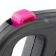 Повідець Ferplast Flippy One Reflex Tape L Fuchsia, для собак, світловідбивний, висувний