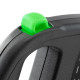 Повідець Ferplast Flippy One Reflex Cord S Green, для собак, світловідбивний, висувний