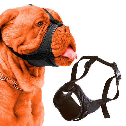 Регульований намордник з м'якою підкладкою для собак Ferplast Safe Boxer