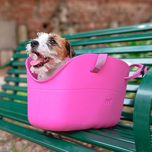 М'яка переноска для маленьких собак Ferplast With-Me Fuchsia