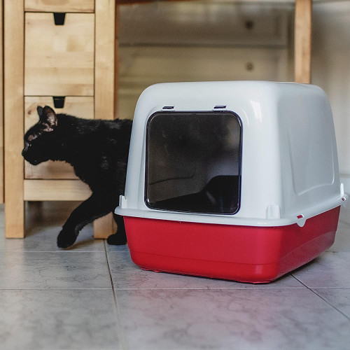 Закрытый туалет Ferplast Ariel 10 Home для кошек с системой просеивания