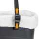 М'яка зимова переноска для маленьких собак Ferplast With-Me Winter Black