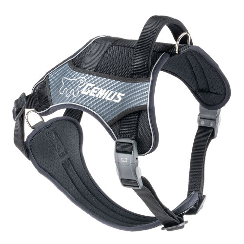 Дихаюча шлейка для собак Ferplast Genius P L Black