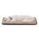 Матрац для собак із м'якого тонкого флісу Ferpalst Jolly 60 Mircofleece Dove Grey