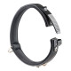 Шкіряний нашийник для собак Ferplast Giotto Luxor Black C20/39