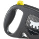 Повідець Ferplast Flippy One Reflex Tape S Yellow, для собак, світловідбивний, висувний