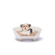 Піднята лежанка для собак та кішок Ferplast Throne 4 White