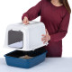 Закрытый туалет Ferplast Ariel 10 Home для кошек с системой просеивания