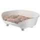 Піднята лежанка для собак та кішок Ferplast Throne 8 White