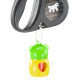 Повідець Ferplast Flippy One Reflex Cord M Green, для собак, світловідбивний, висувний 
