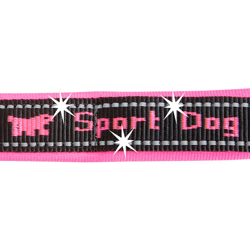 Повідець для собак з автоматичним карабіном Ferplast Sport Dog Matic G20/120 Fuchsia