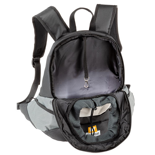 Рюкзак для перенесення собак Ferplast Kangoo Small Grey