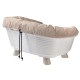 Піднята лежанка для собак та кішок Ferplast Sofa’ Throne 4 White