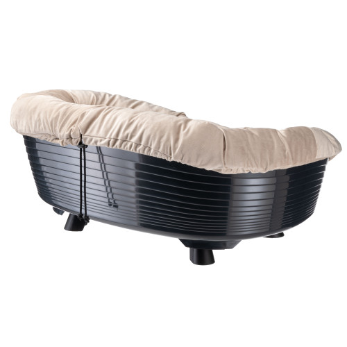 Піднесена лежанка для собак та кішок Ferplast Sofa' Throne 8 Black