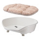 Піднята лежанка для собак та кішок Ferplast Throne 8 White