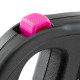 Повідець Ferplast Flippy One Reflex Cord M Fuchsia, для собак, світловідбивний, висувний 