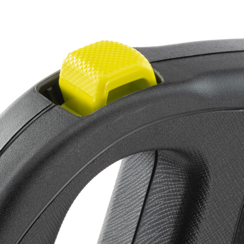 Повідець Ferplast Flippy One Reflex Cord M Yellow, для собак, світловідбивний, висувний 